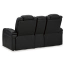 Signature Design by Ashley Caveman Den 9070318 Power Reclining Loveseat with Console and Adjustable Headrest IMAGE 5