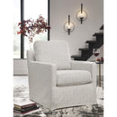 Signature Design by Ashley Nenana Next-Gen Nuvella A3000644 Swivel Glider Accent Chair IMAGE 5