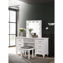Coaster Furniture Barzini 205897 7-Drawer Vanity Set with Lighting - White IMAGE 2