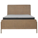 Coaster Furniture Arini 224300KE Rattan Eastern King Panel Bed - Sand Wash and Natural IMAGE 8