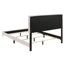 Coaster Furniture Kendall 224401Q Upholstered Queen Panel Bed - White IMAGE 4