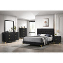 Coaster Furniture Kendall 224455 5-Drawer Bedroom Chest - Black IMAGE 2