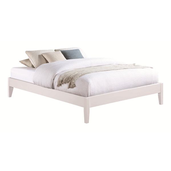Coaster Furniture Hounslow 306128KW California King Universal Platform Bed - White IMAGE 1