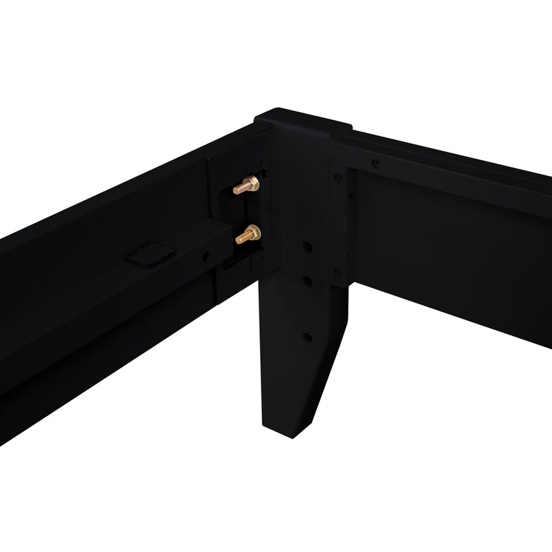 Coaster Furniture Hounslow 306129Q Queen Universal Platform Bed - Black IMAGE 8