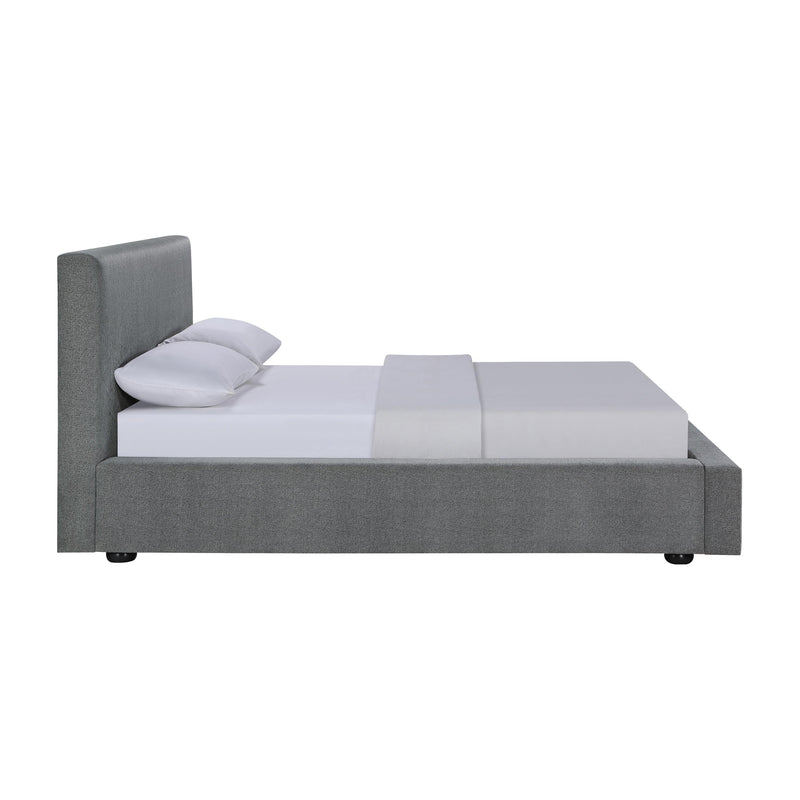 Coaster Furniture Gregory 316020KE Upholstered Eastern King Panel Bed - Graphite IMAGE 5