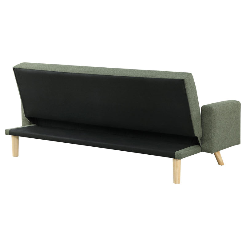 Coaster Furniture Kourtney 360127 Upholstered Tufted Convertible Sofa Bed - Sage Green IMAGE 8