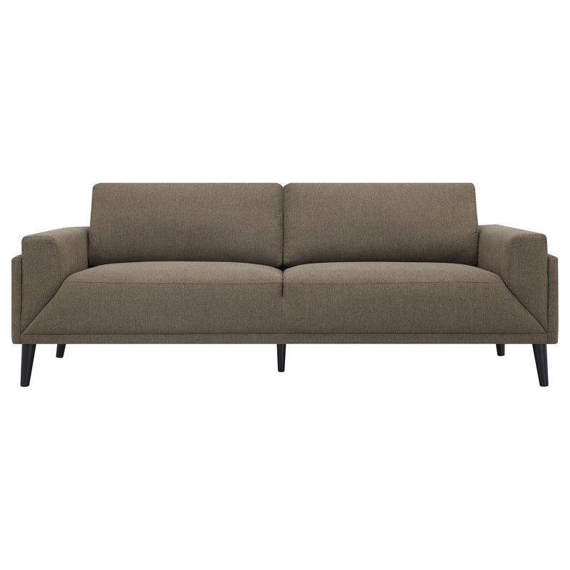 Coaster Furniture Rilynn 509521 Upholstered Track Arm Sofa - Brown IMAGE 3