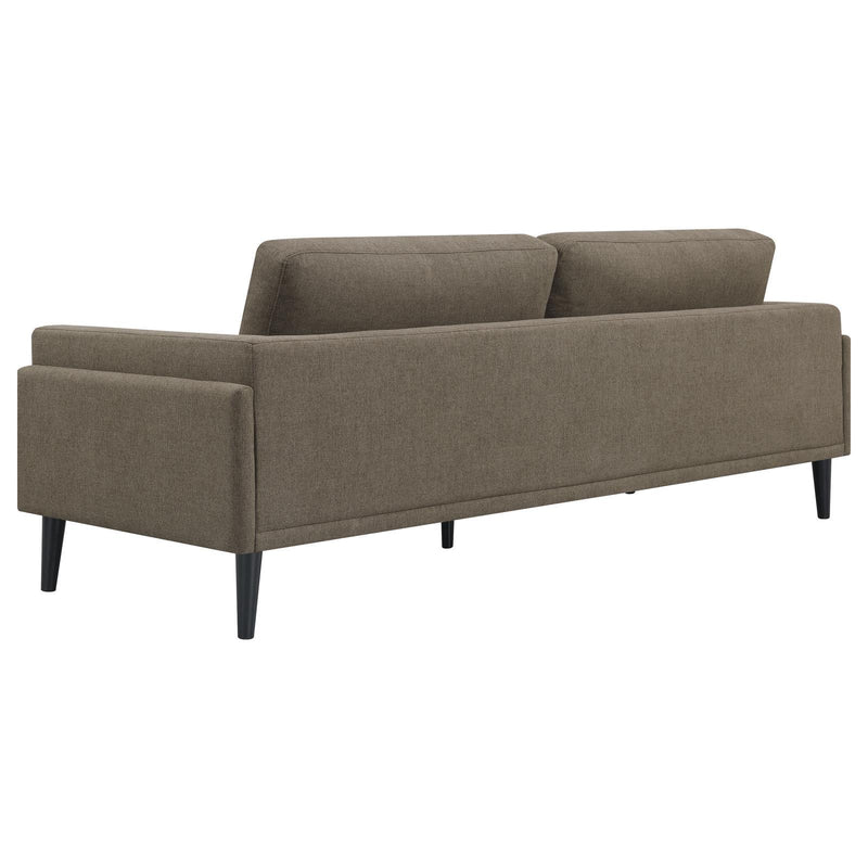 Coaster Furniture Rilynn 509521 Upholstered Track Arm Sofa - Brown IMAGE 6