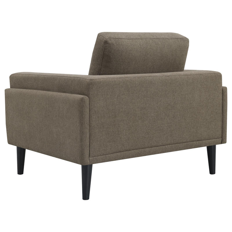 Coaster Furniture Rilynn 509523 Upholstered Track Arm Accent Chair - Brown IMAGE 6