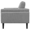 Coaster Furniture Rilynn 509526 Upholstered Track Arm Accent Chair - Grey IMAGE 5