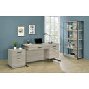  Coaster Furniture Loomis 805881 60-inch 4-Drawer Computer Desk - Whitewashed Grey IMAGE 10