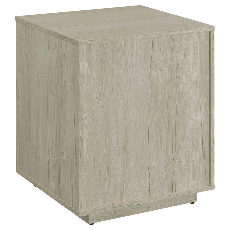 Coaster Furniture Loomis 805882 3-Drawer Home Office File Cabinet - Whitewashed Grey IMAGE 8