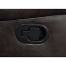 Coaster Furniture Greer 651355 Upholstered Motion Reclining Loveseat - Brown IMAGE 6