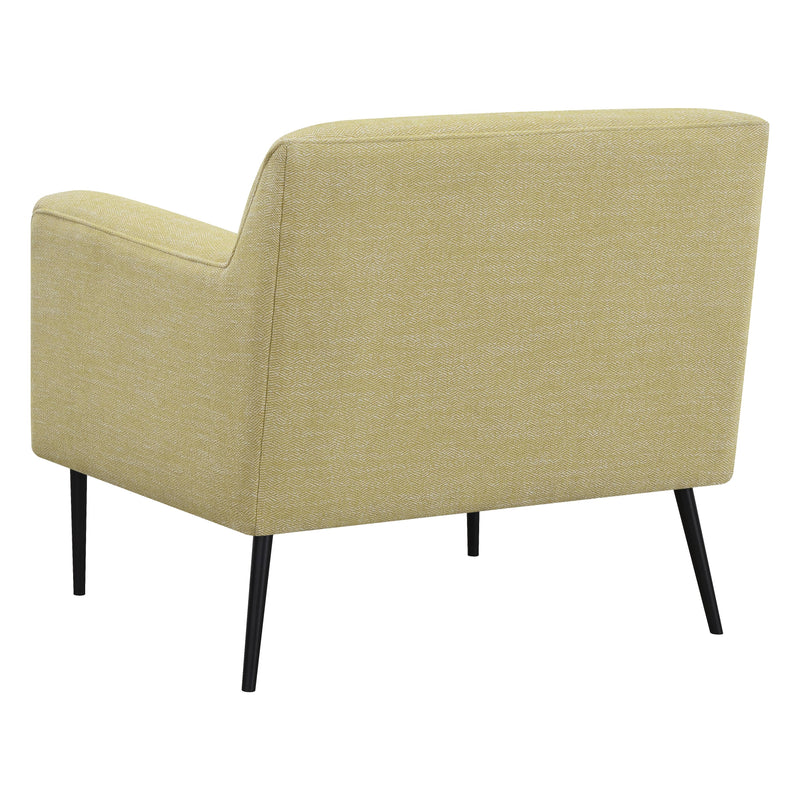 Coaster Furniture Darlene 905639 Upholstered English Arm Accent Chair - Lemon IMAGE 5