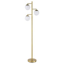 Coaster Furniture Sena 920214 66-inch Spherical Bulb Tree Metal Floor Lamp - Gold IMAGE 1