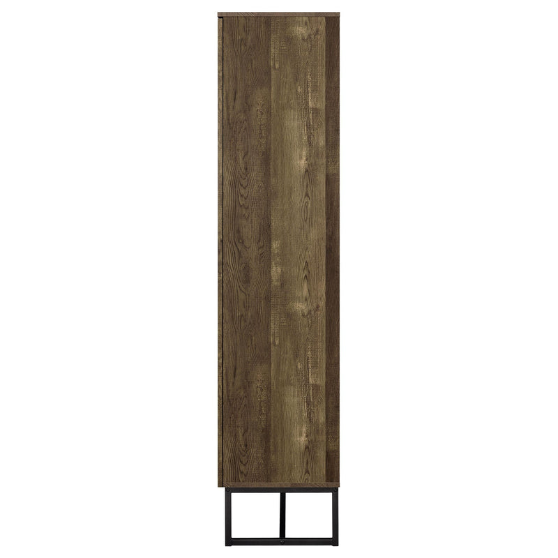Coaster Furniture Carolyn 959640 2-door Engineered Wood Accent Cabinet - Rustic Oak IMAGE 5