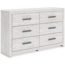 Signature Design by Ashley Cayboni B3788-31 Six Drawer Dresser IMAGE 1