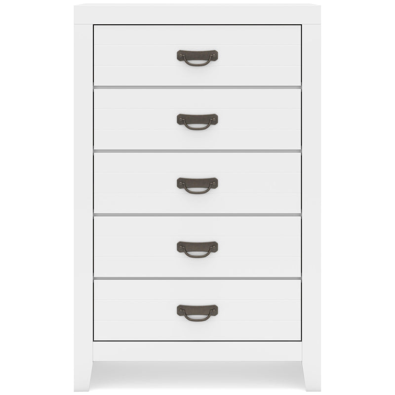Signature Design by Ashley Binterglen B427-46 Five Drawer Chest IMAGE 3