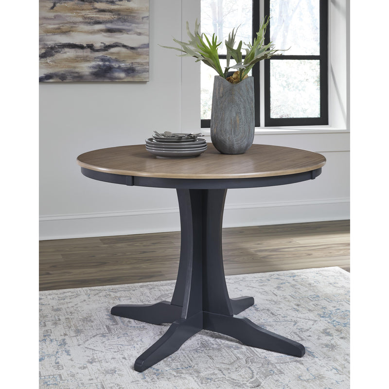 Signature Design by Ashley Landocken D502-15 Round Dining Room Table IMAGE 4