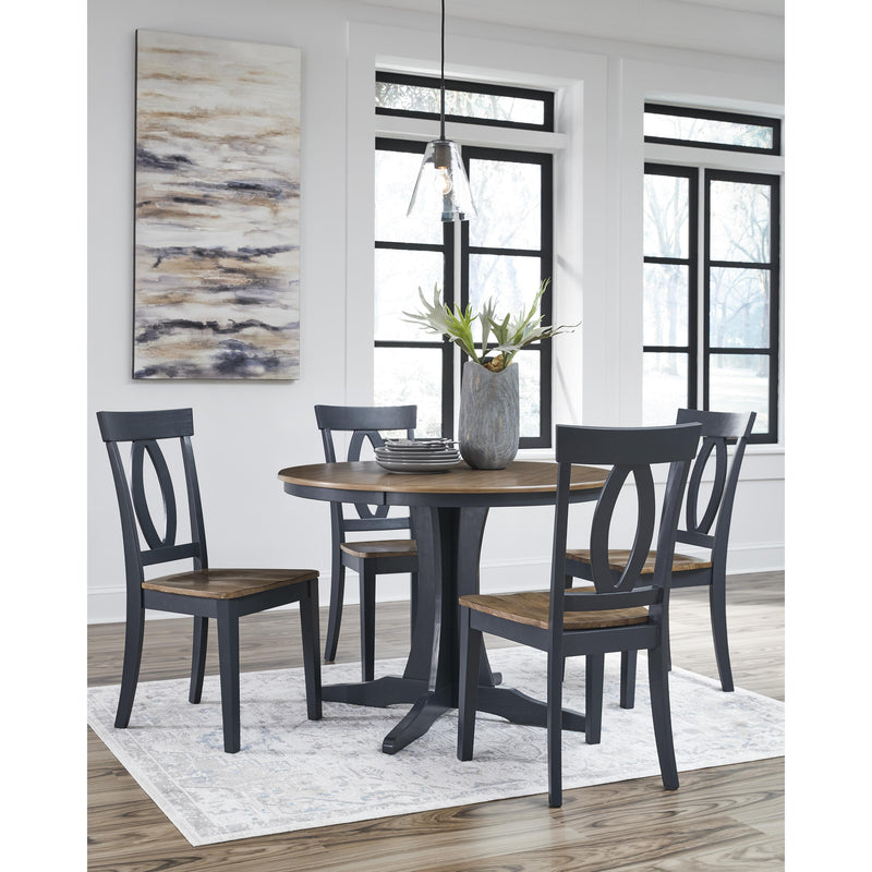 Signature Design by Ashley Landocken D502-15 Round Dining Room Table IMAGE 6