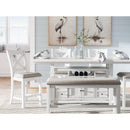  Signature Design by Ashley Robbinsdale D642-09 Double Counter Upholstered Bench IMAGE 10