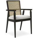 Signature Design by Ashley Galliden D841-02A Dining Upholstered Arm Chair IMAGE 1