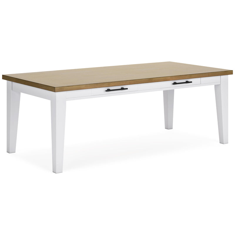 Signature Design by Ashley Ashbryn D844-25 Rectangular Dining Room Table IMAGE 1