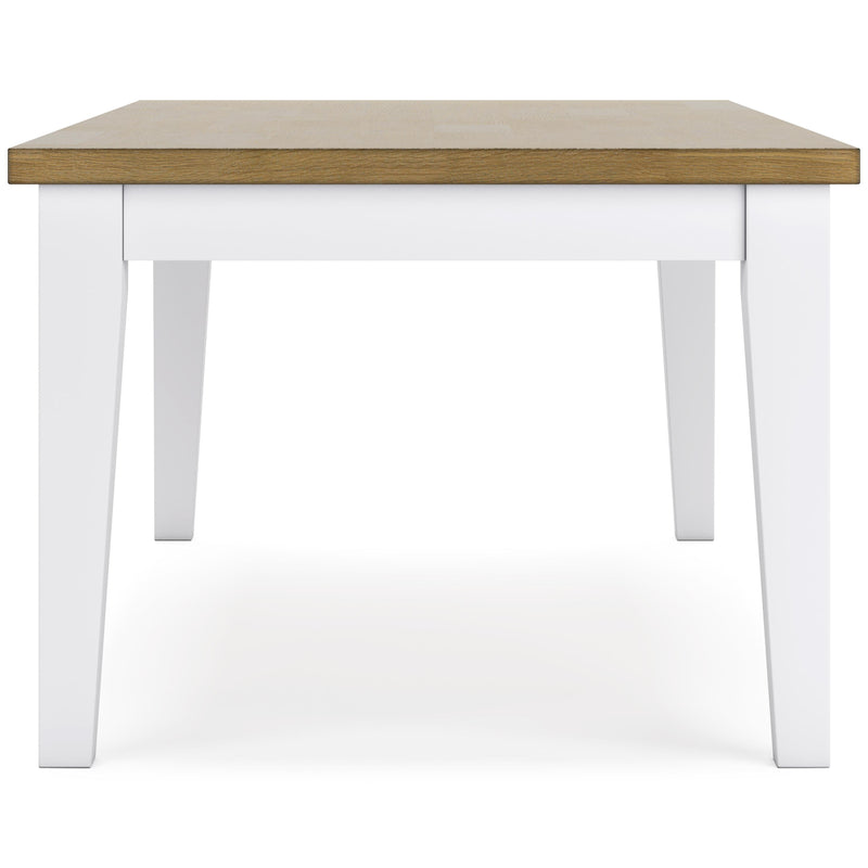 Signature Design by Ashley Ashbryn D844-25 Rectangular Dining Room Table IMAGE 3