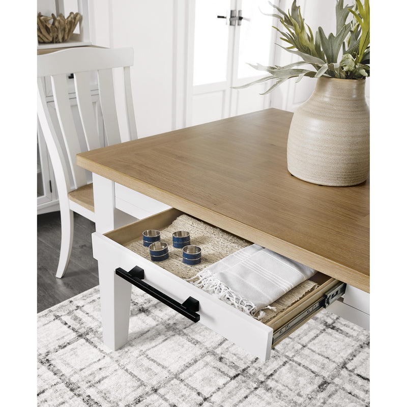 Signature Design by Ashley Ashbryn D844-25 Rectangular Dining Room Table IMAGE 7
