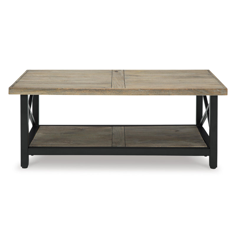 Signature Design by Ashley Bristenfort T685-1 Rectangular Cocktail Table IMAGE 2