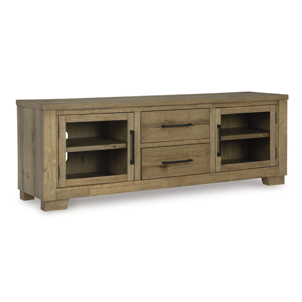 Signature Design by Ashley Galliden W841-68 Extra Large TV Stand IMAGE 1