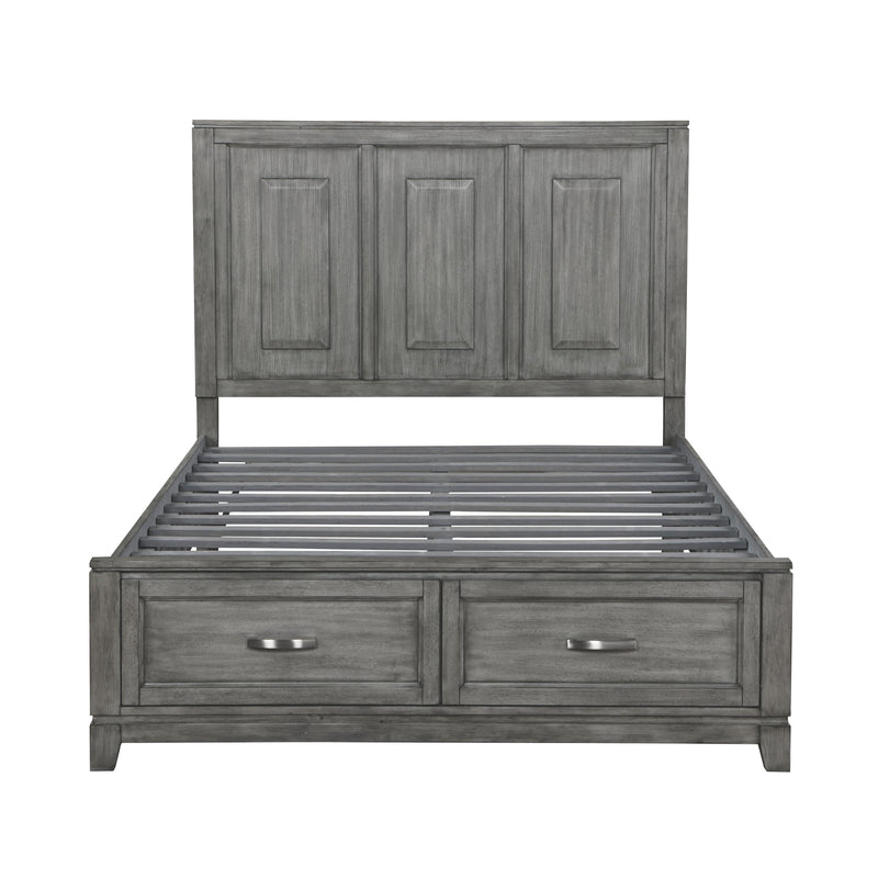 Homelegance Garretson 1450-1* Queen Platform Bed with Footboard Storage IMAGE 2