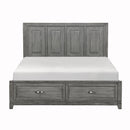 Homelegance Garretson 1450K-1EK* Eastern King Platform Bed with Footboard Storage IMAGE 1