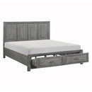 Homelegance Garretson 1450K-1EK* Eastern King Platform Bed with Footboard Storage IMAGE 5