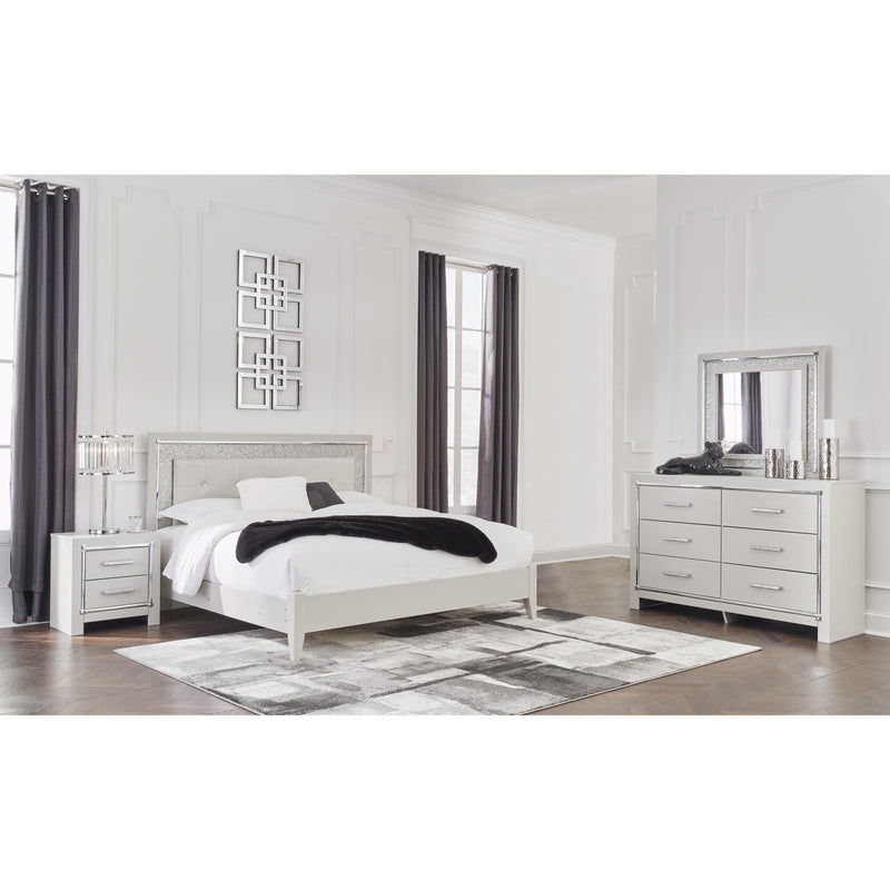 Signature Design by Ashley Zyniden B2114B3 King Upholstered Panel Bed IMAGE 11