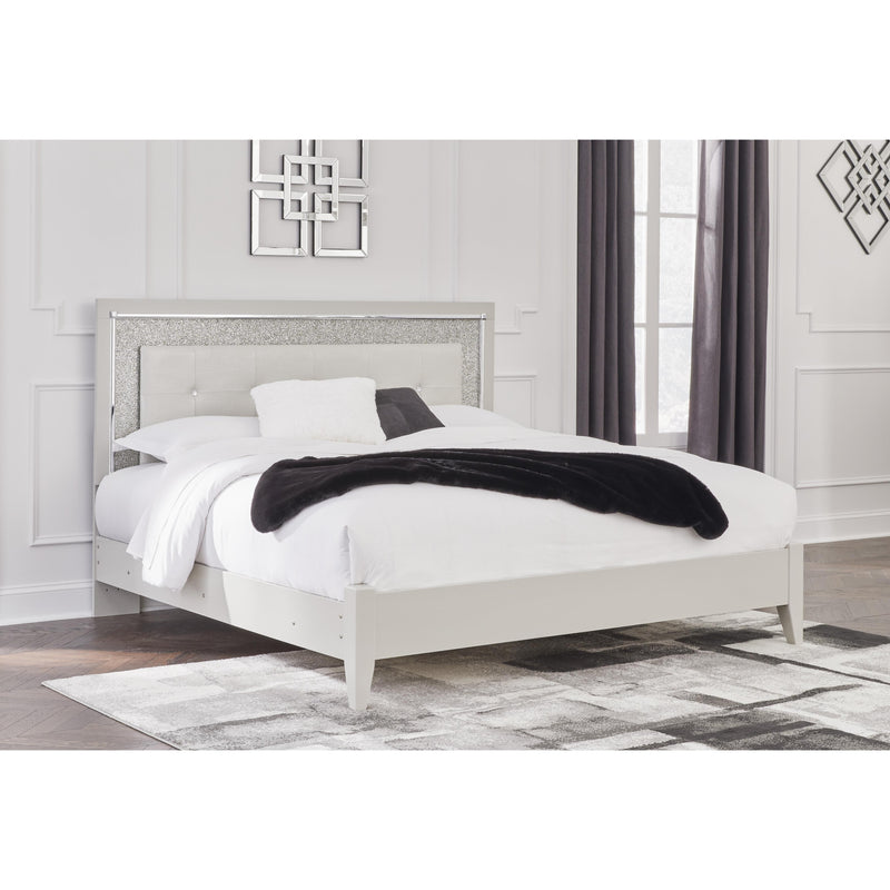 Signature Design by Ashley Zyniden B2114B3 King Upholstered Panel Bed IMAGE 5