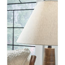Signature Design by Ashley Danset L329104 Wood Table Lamp IMAGE 4