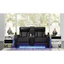 Signature Design by Ashley Boyington U2710618 Power Reclining Loveseat with Console and Adjustable Headrest IMAGE 8