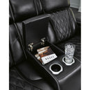 Signature Design by Ashley Boyington U2710618 Power Reclining Loveseat with Console and Adjustable Headrest IMAGE 9