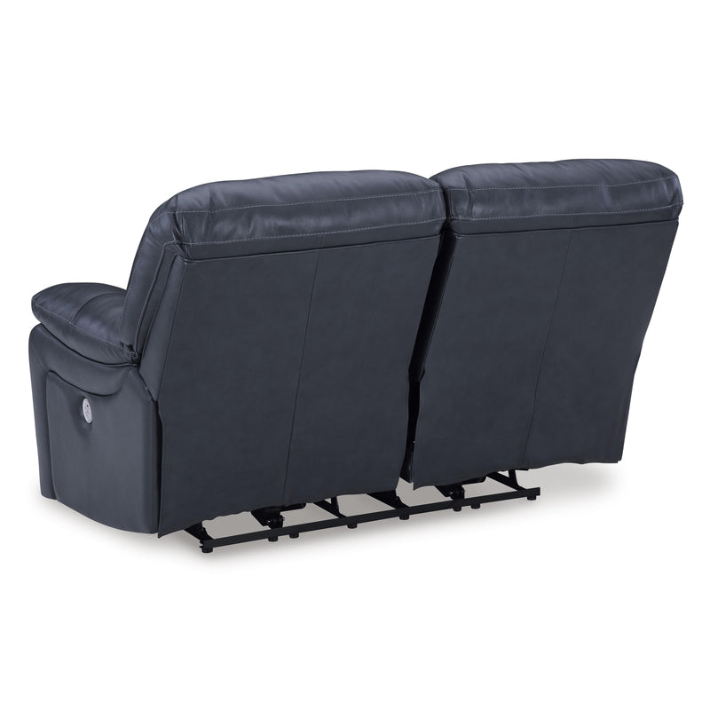 Signature Design by Ashley Leesworth U4380974 Reclining Power Loveseat IMAGE 5