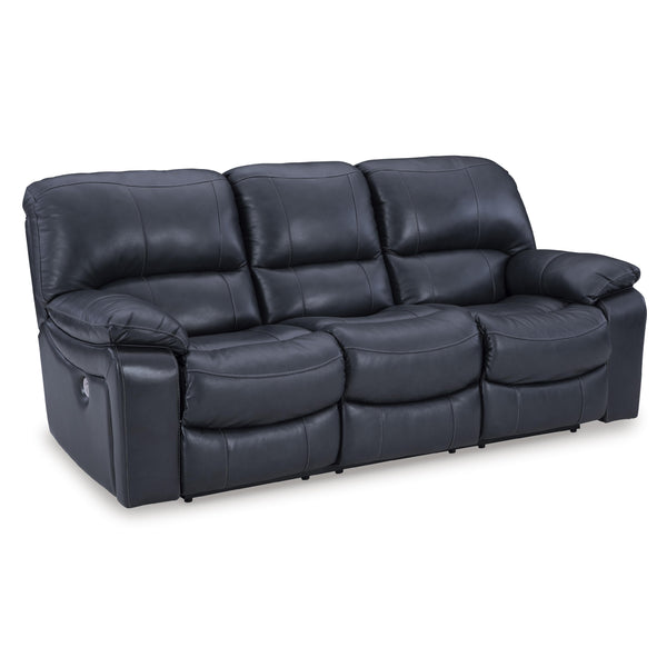 Signature Design by Ashley Leesworth U4380987 Reclining Power Sofa IMAGE 1