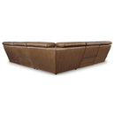  Signature Design by Ashley Temmpton U92708S4 5 pc Power Reclining Sectional IMAGE 2