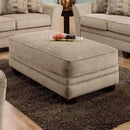Franklin Ashland Fabric Ottoman 811-18 8213-25 IMAGE 1