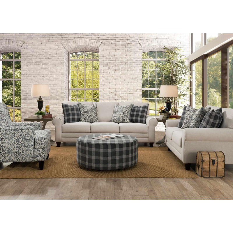 Franklin Fabric Ottoman 77918 3013-06 IMAGE 3