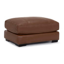 Franklin Gia Leather Ottoman 909-18 LM 90-15 IMAGE 1