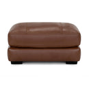 Franklin Gia Leather Ottoman 909-18 LM 90-15 IMAGE 3