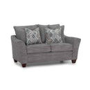 Franklin Hughes Stationary Fabric Loveseat 910-20 3936-21 IMAGE 1