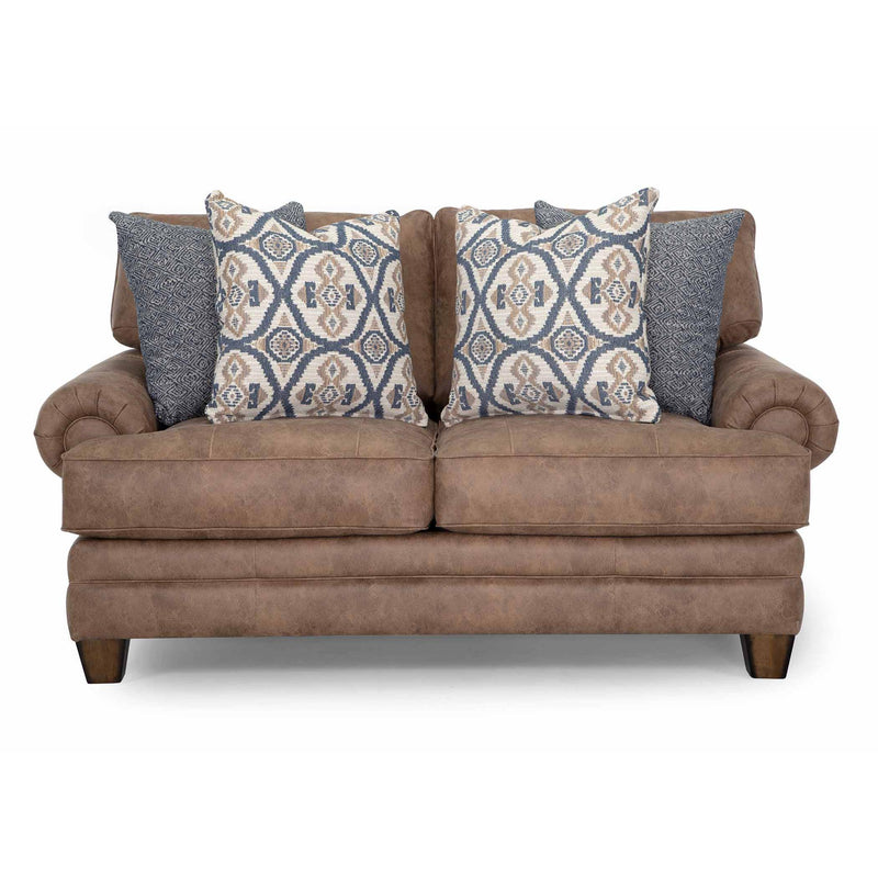 Franklin Sicily Stationary Fabric Loveseat 957-20 1916-18 IMAGE 2