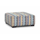 Franklin Fabric Ottoman 75018 3986-43 IMAGE 1
