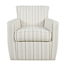 Jofran Bakley Swivel Fabric Accent Chair BLAKELY-SW-BEIGE IMAGE 2